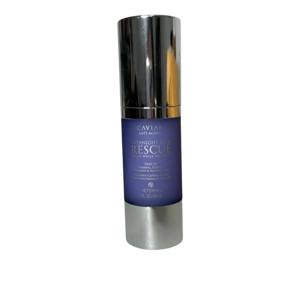 Alterna Caviar Anti-Aging Overnight Leave In Treatment Hair Rescue 1 FL.Oz